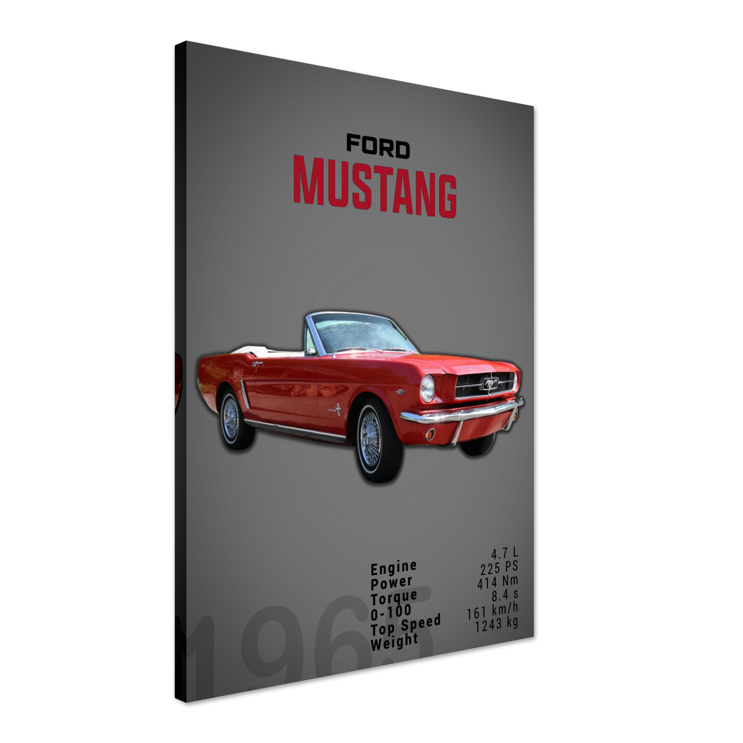 Ford Mustang 1965 Convertible (MUSTANG11D)