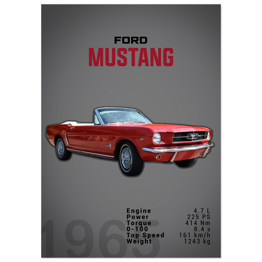 Ford Mustang 1965 Convertible (MUSTANG11D)