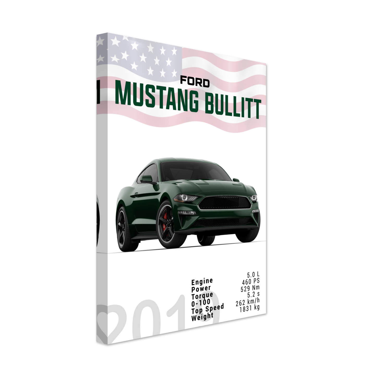Ford Mustang 2019 Bullitt S550 (MUSTANG13)