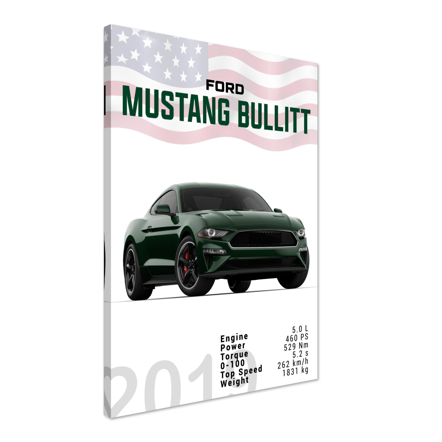 Ford Mustang 2019 Bullitt S550 (MUSTANG13)