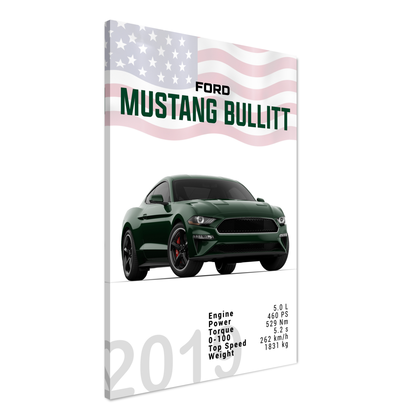 Ford Mustang 2019 Bullitt S550 (MUSTANG13)