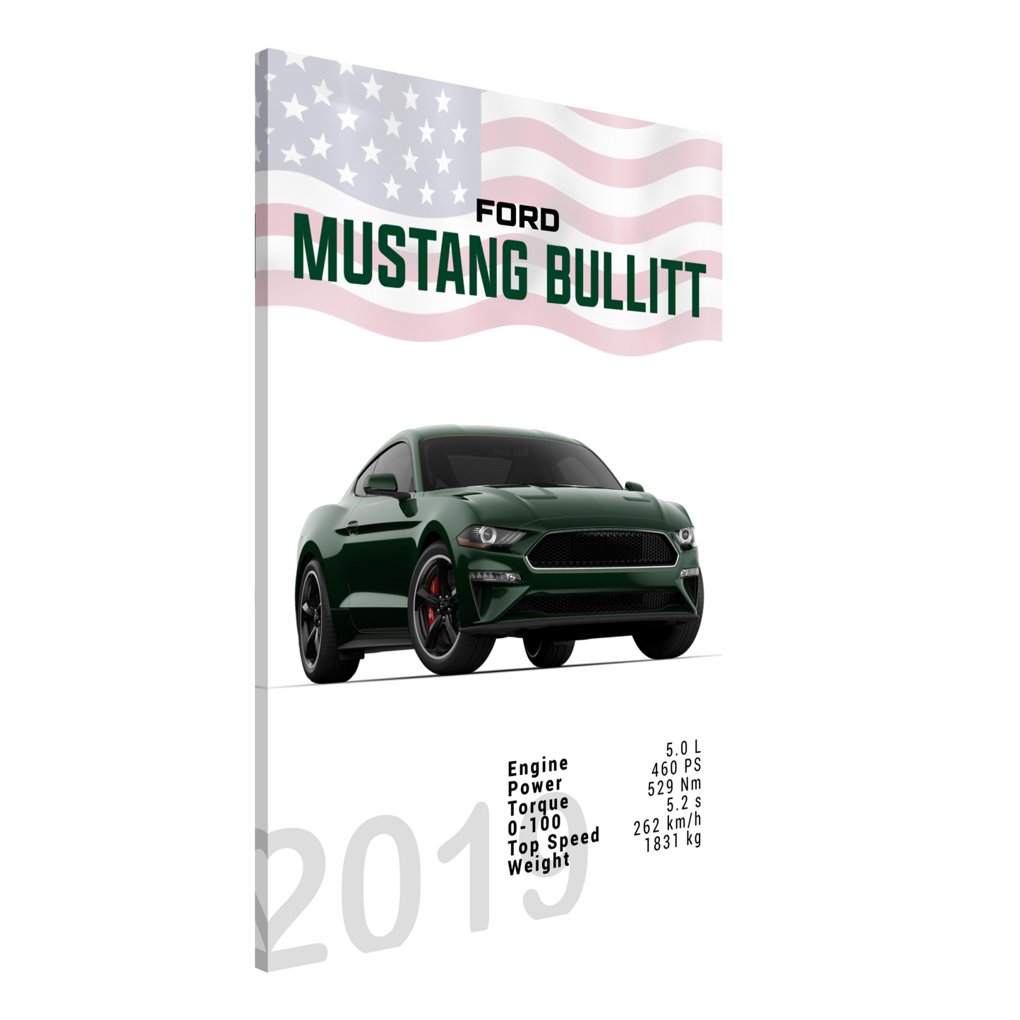 Ford Mustang 2019 Bullitt S550 (MUSTANG13)