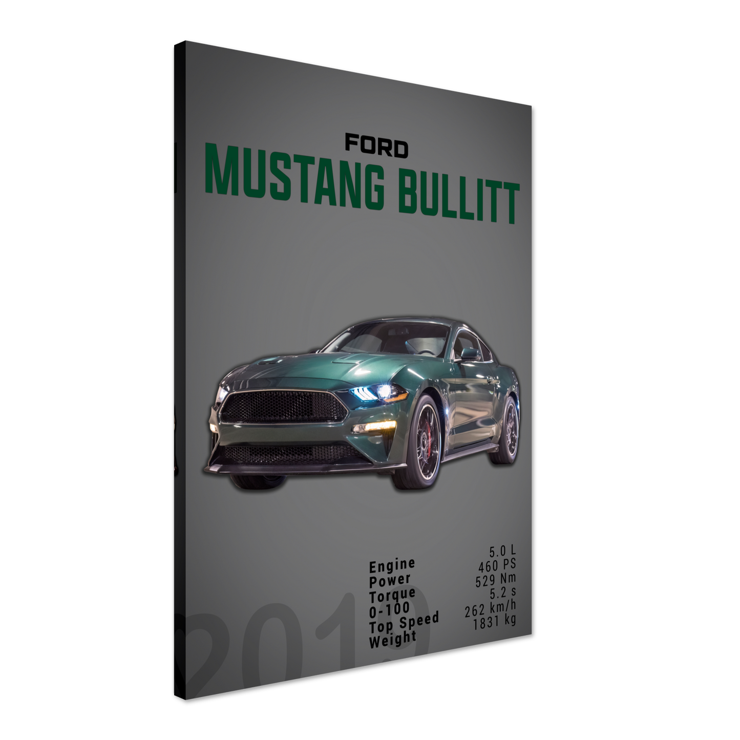Ford Mustang 2019 Bullitt S550 (MUSTANG14D)