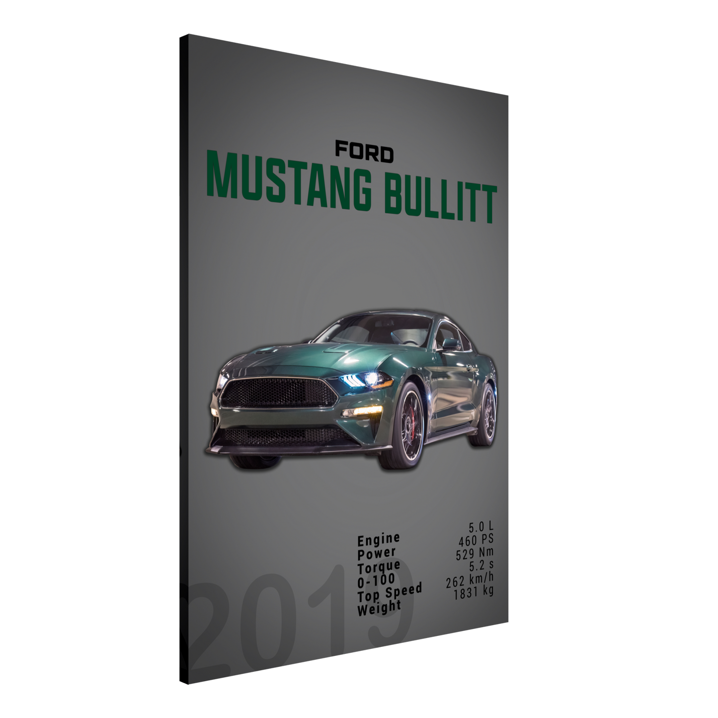 Ford Mustang 2019 Bullitt S550 (MUSTANG14D)