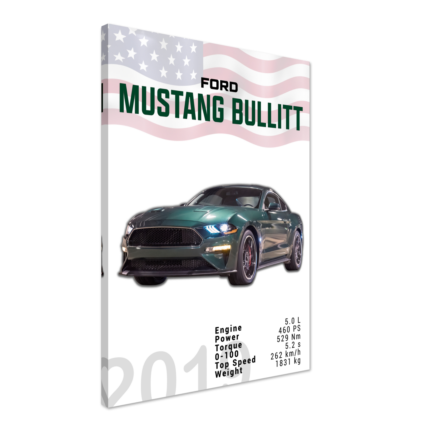 Ford Mustang 2019 Bullitt S550 (MUSTANG14)