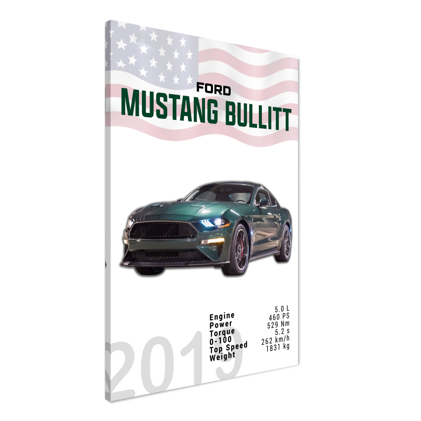 Ford Mustang 2019 Bullitt S550 (MUSTANG14)