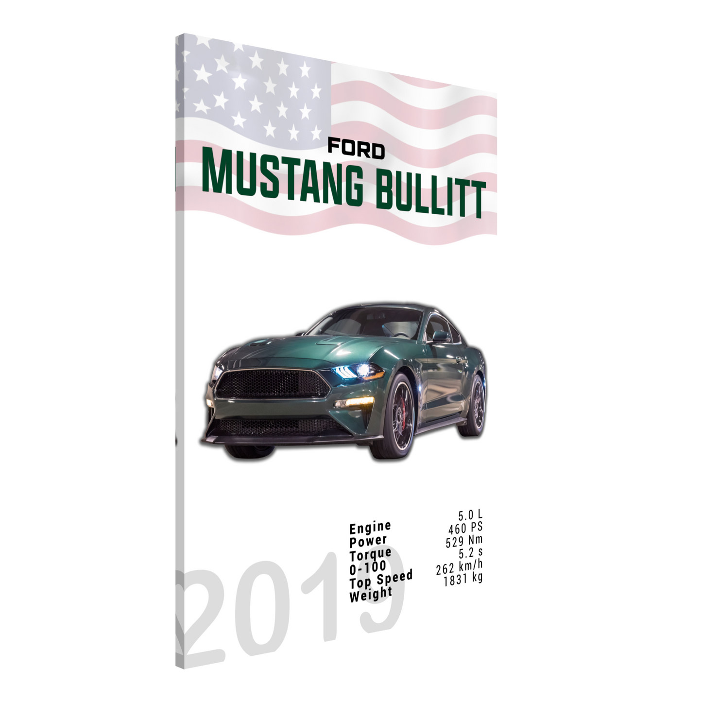 Ford Mustang 2019 Bullitt S550 (MUSTANG14)