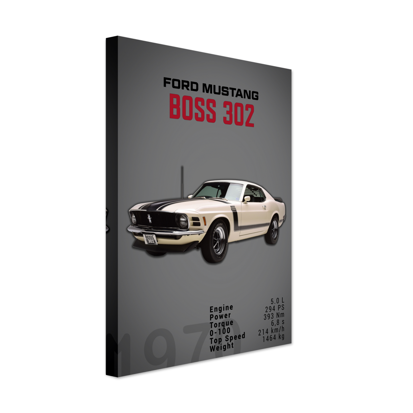 Ford Mustang 1970 Boss 302 (MUSTANG16D)