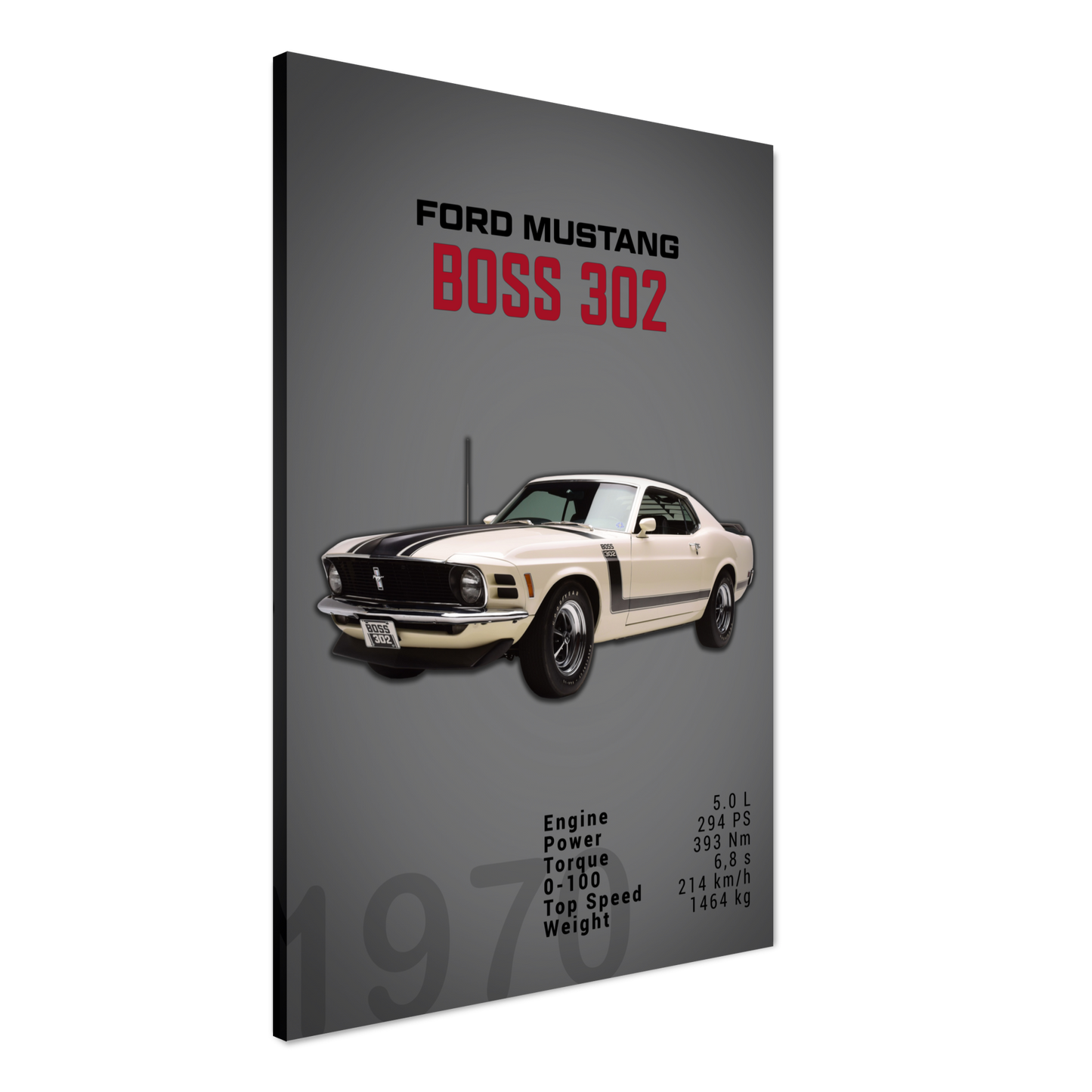 Ford Mustang 1970 Boss 302 (MUSTANG16D)