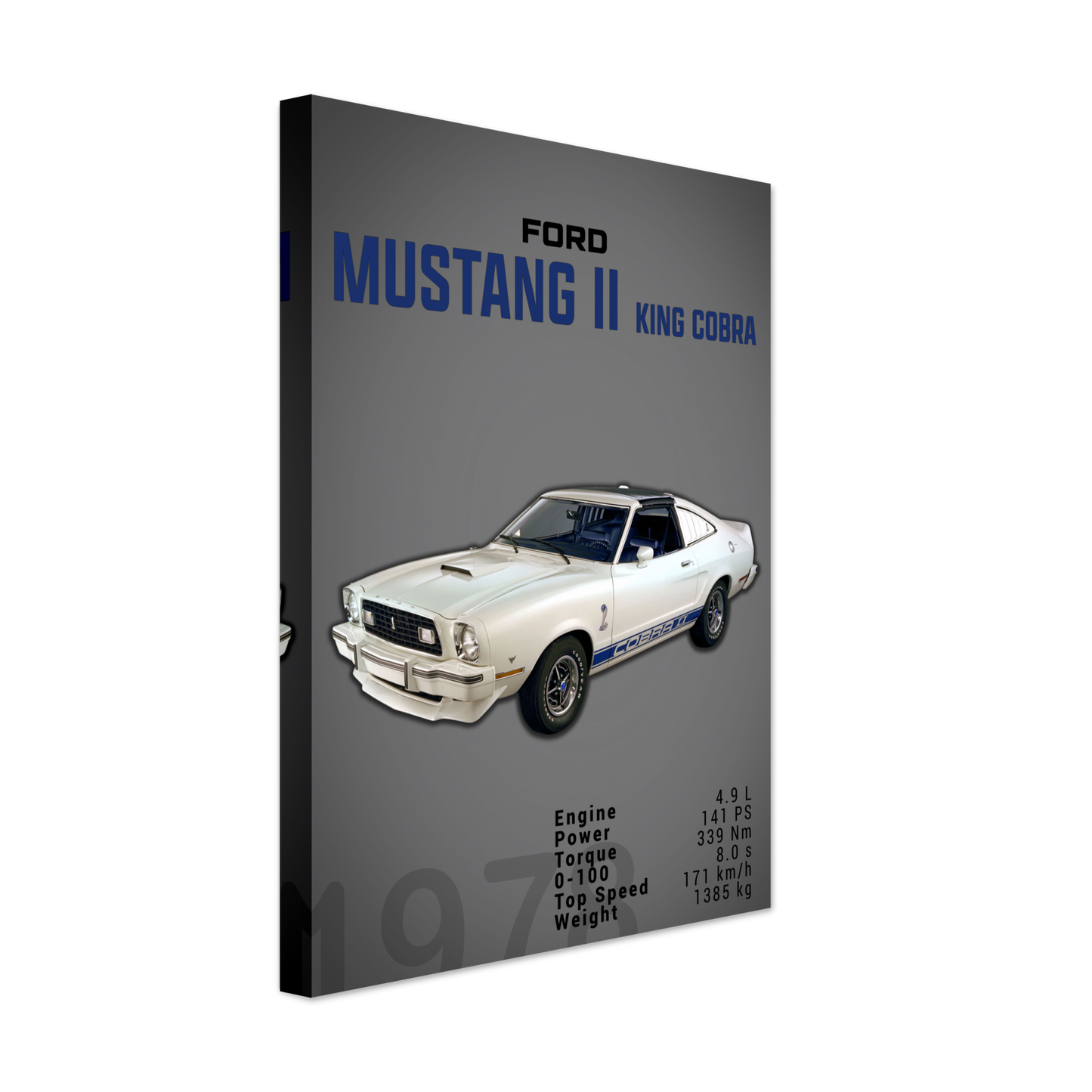 Ford Mustang 1978 II King Cobra (MUSTANG17D)