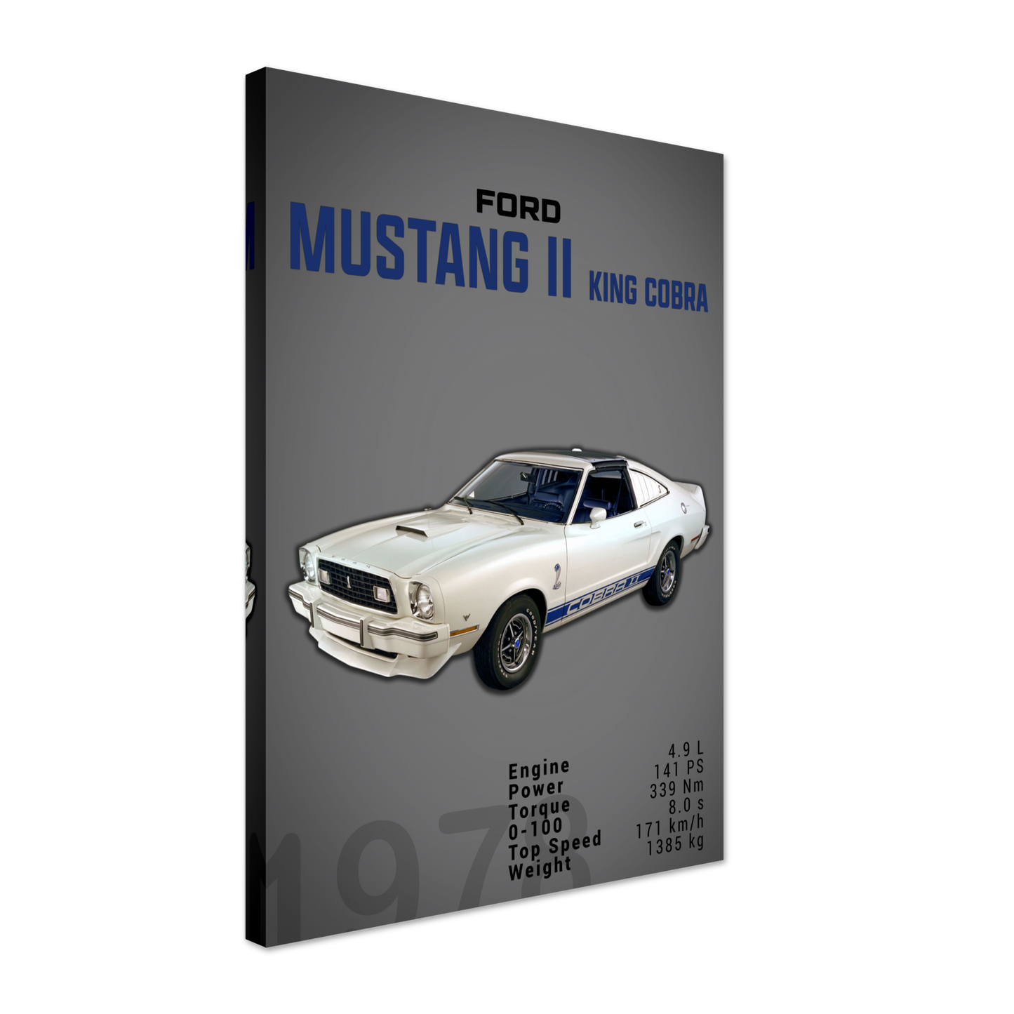 Ford Mustang 1978 II King Cobra (MUSTANG17D)