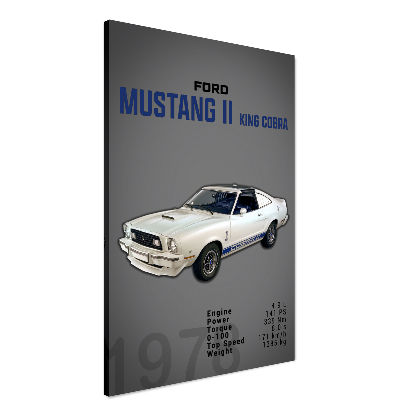 Ford Mustang 1978 II King Cobra (MUSTANG17D)