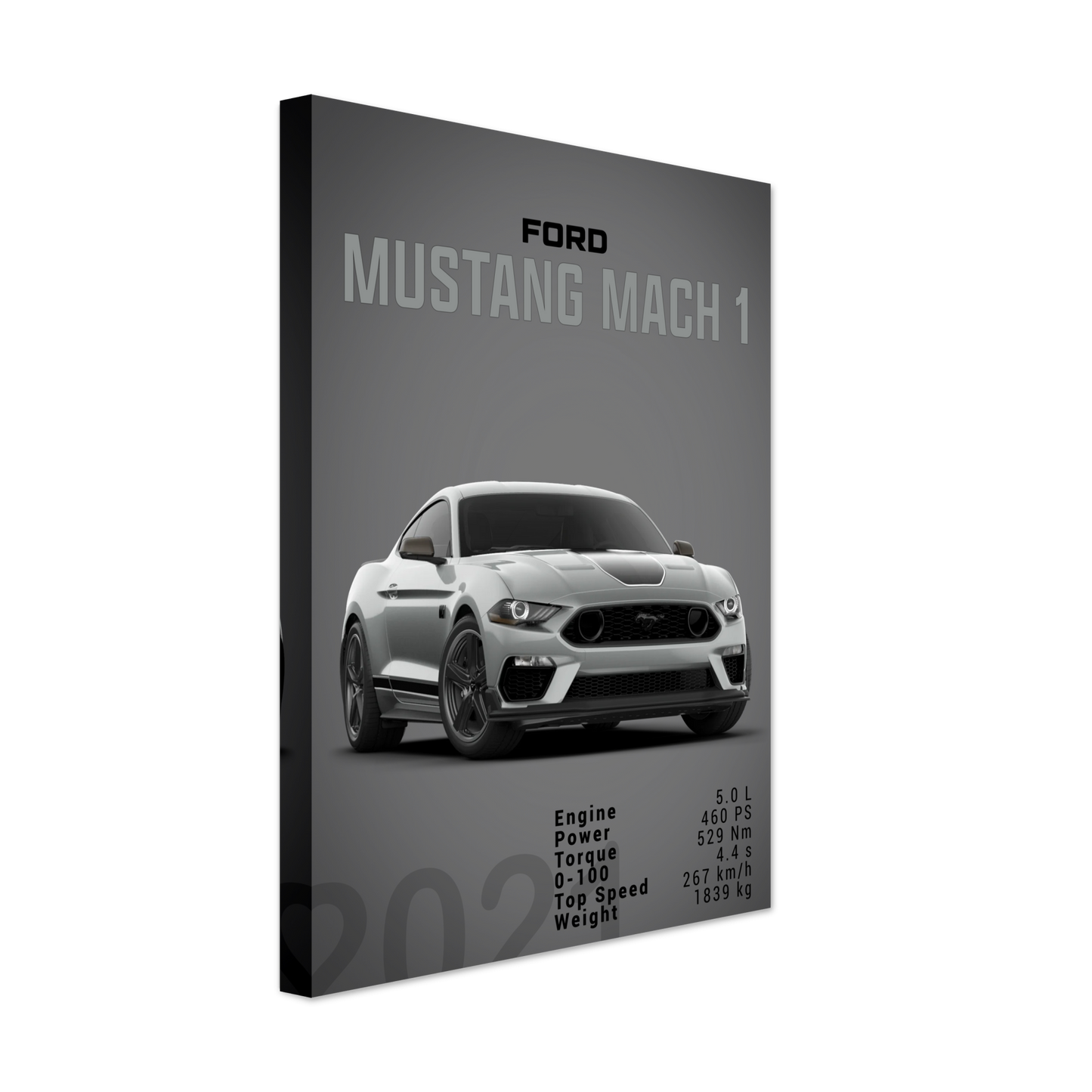 Ford Mustang 2021 S550 Mach1 (MUSTANG20D)