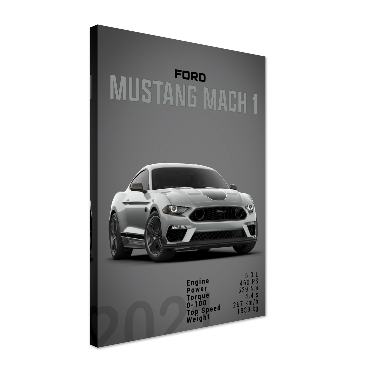 Ford Mustang 2021 S550 Mach1 (MUSTANG20D)