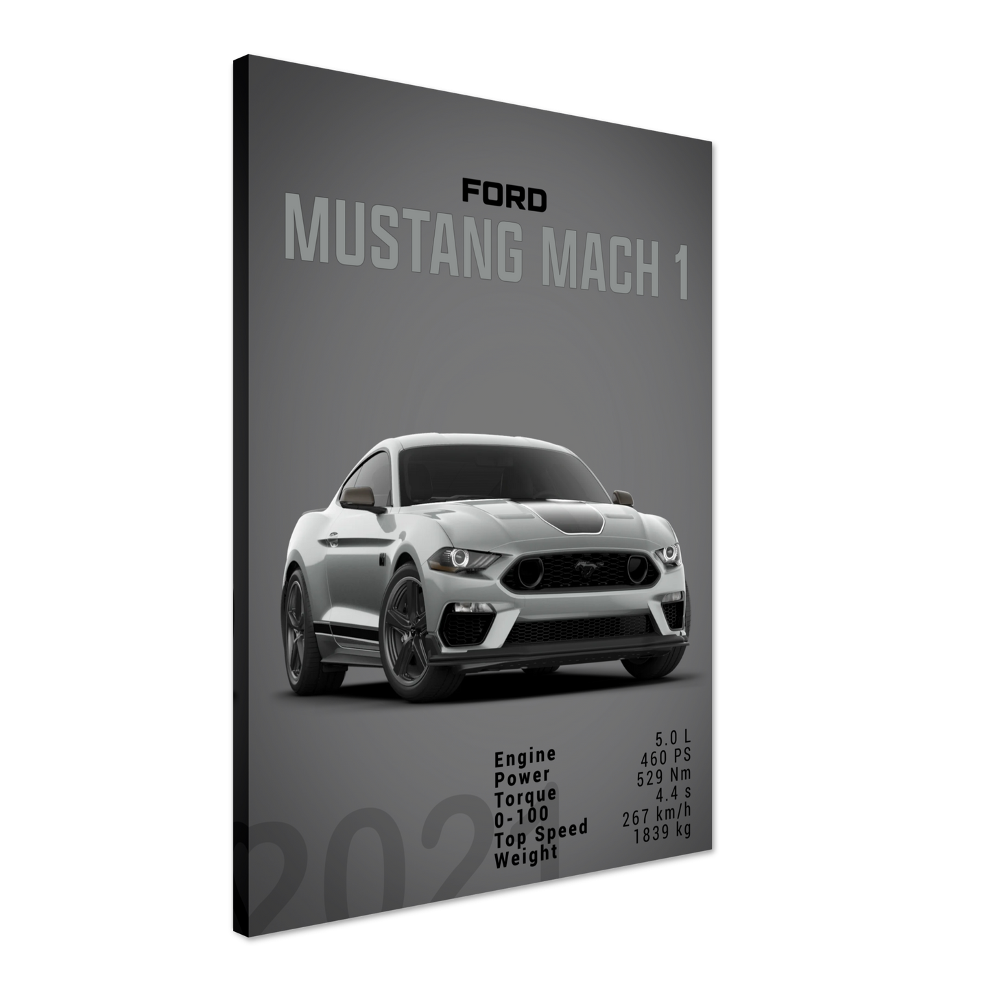 Ford Mustang 2021 S550 Mach1 (MUSTANG20D)