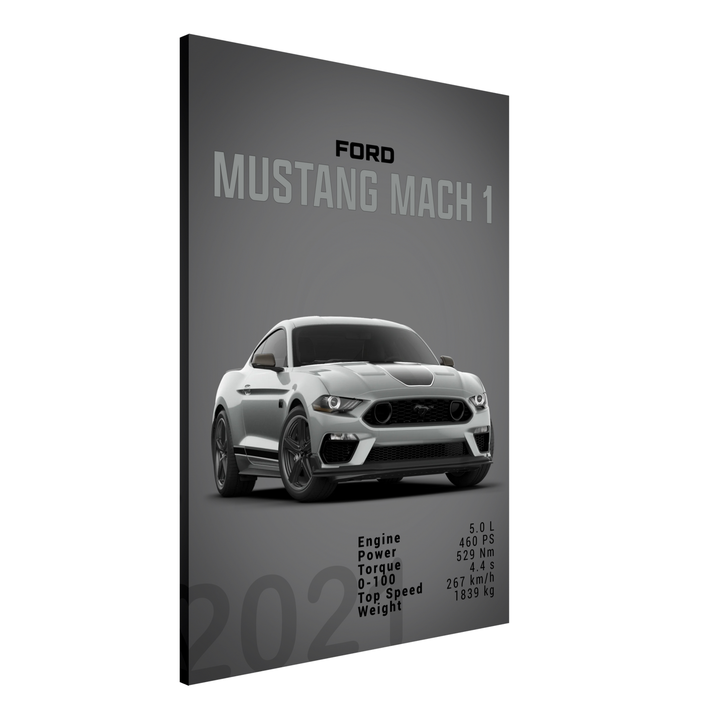 Ford Mustang 2021 S550 Mach1 (MUSTANG20D)