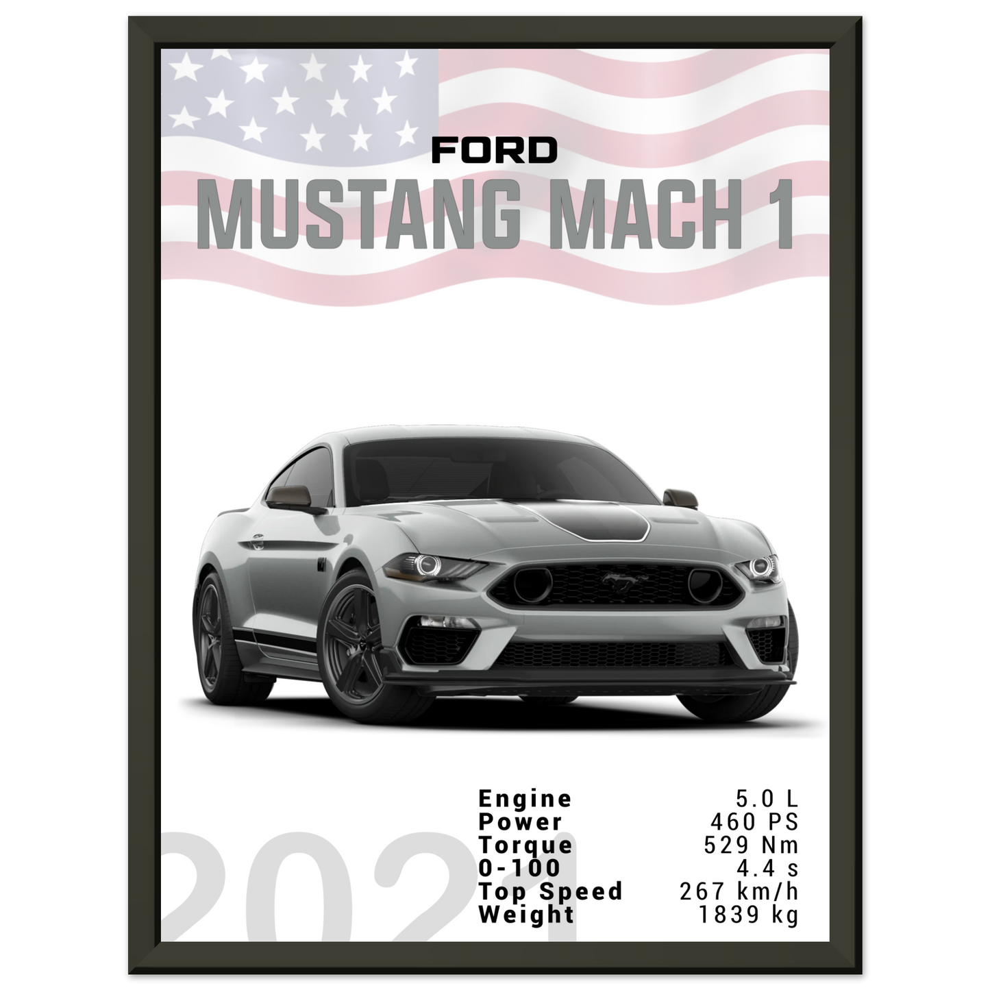 Ford Mustang 2021 S550 Mach1 (MUSTANG20)