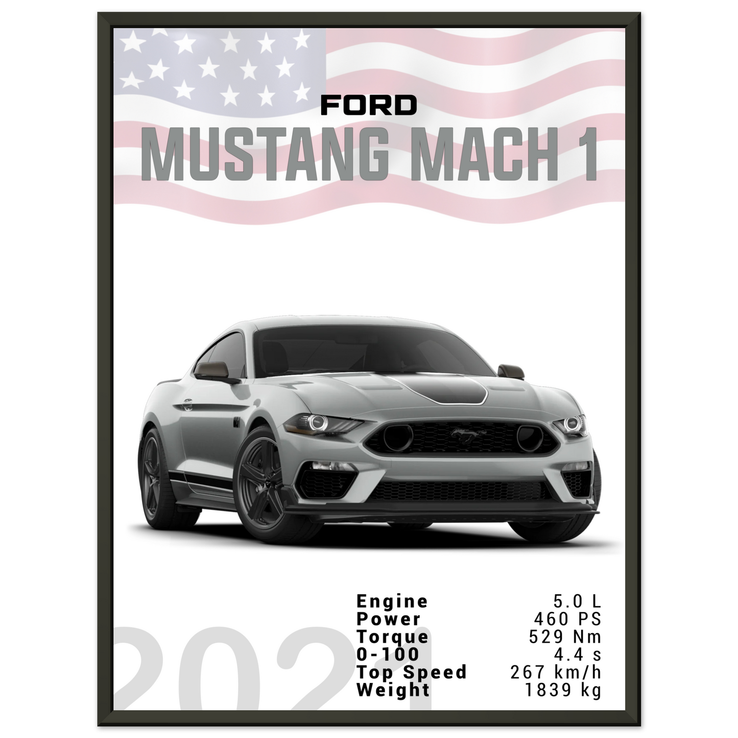 Ford Mustang 2021 S550 Mach1 (MUSTANG20)