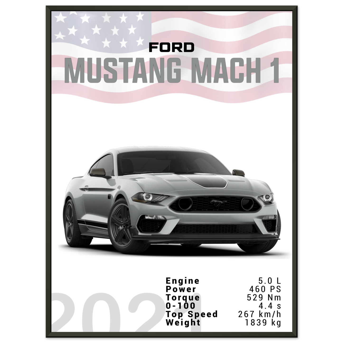 Ford Mustang 2021 S550 Mach1 (MUSTANG20)