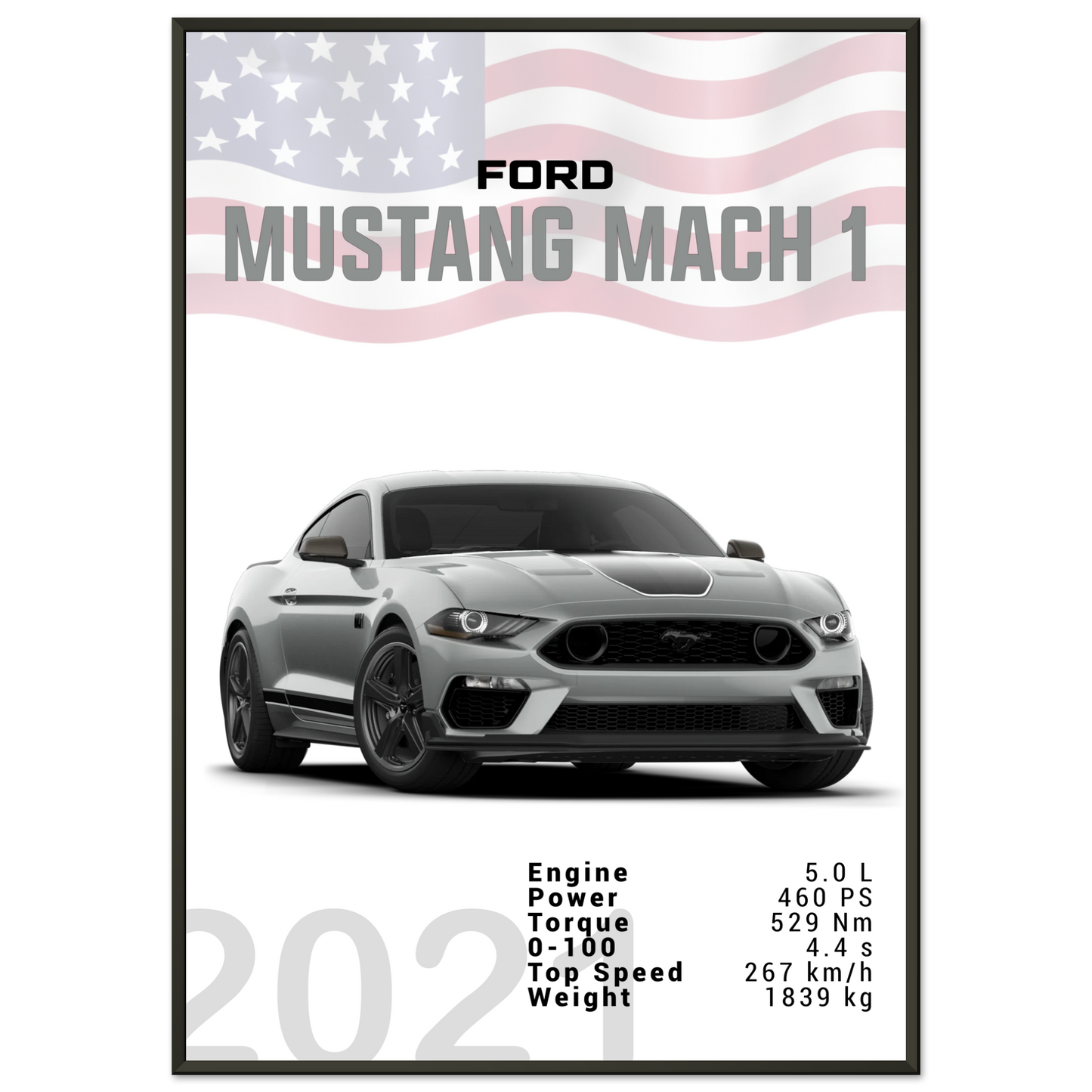 Ford Mustang 2021 S550 Mach1 (MUSTANG20)