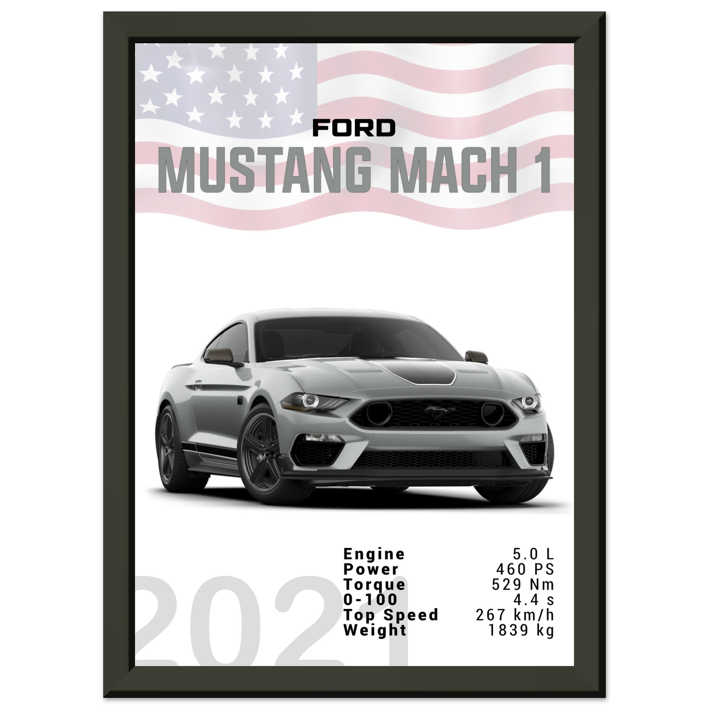 Ford Mustang 2021 S550 Mach1 (MUSTANG20)
