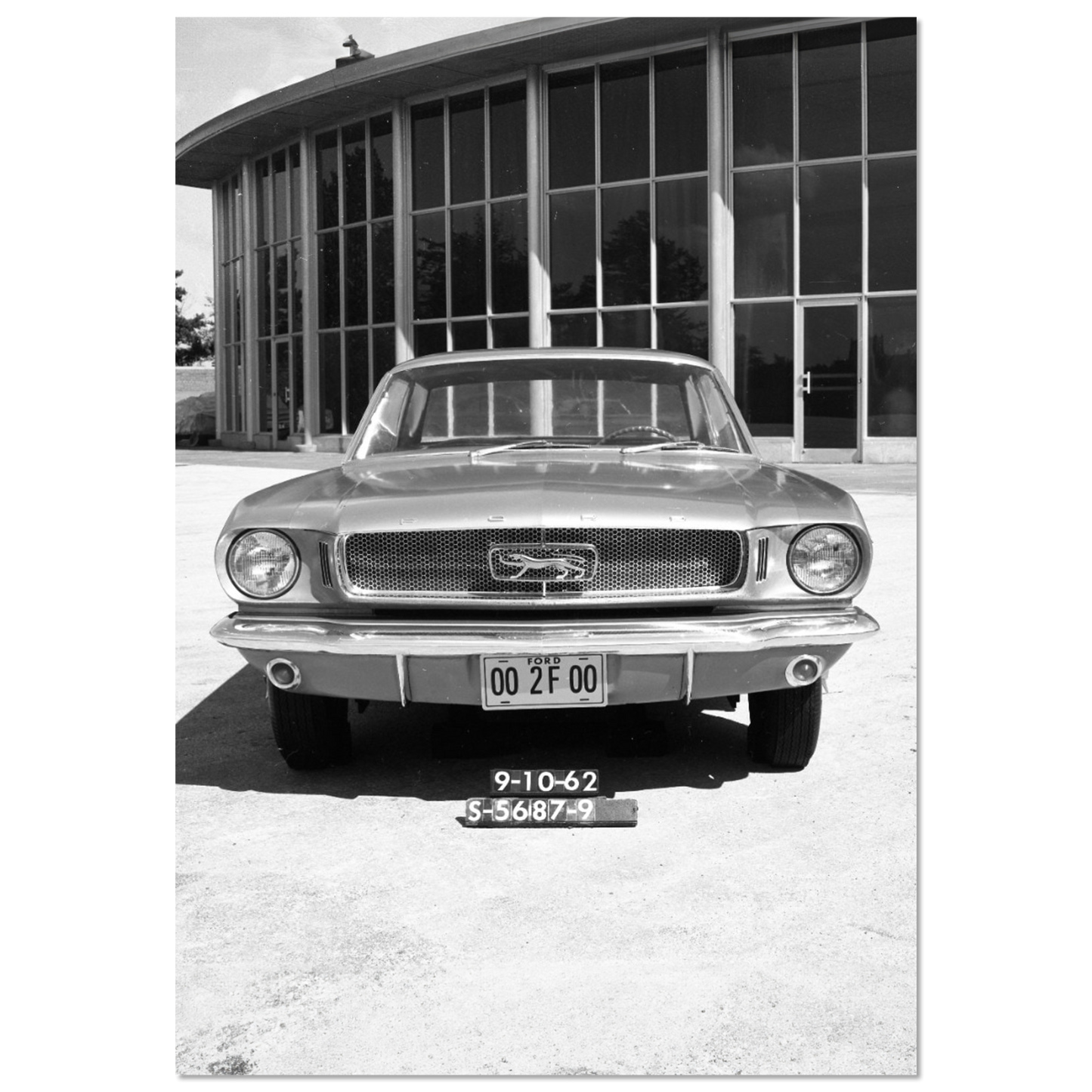 Ford Mustang 1962 BW (MUSTANG23)