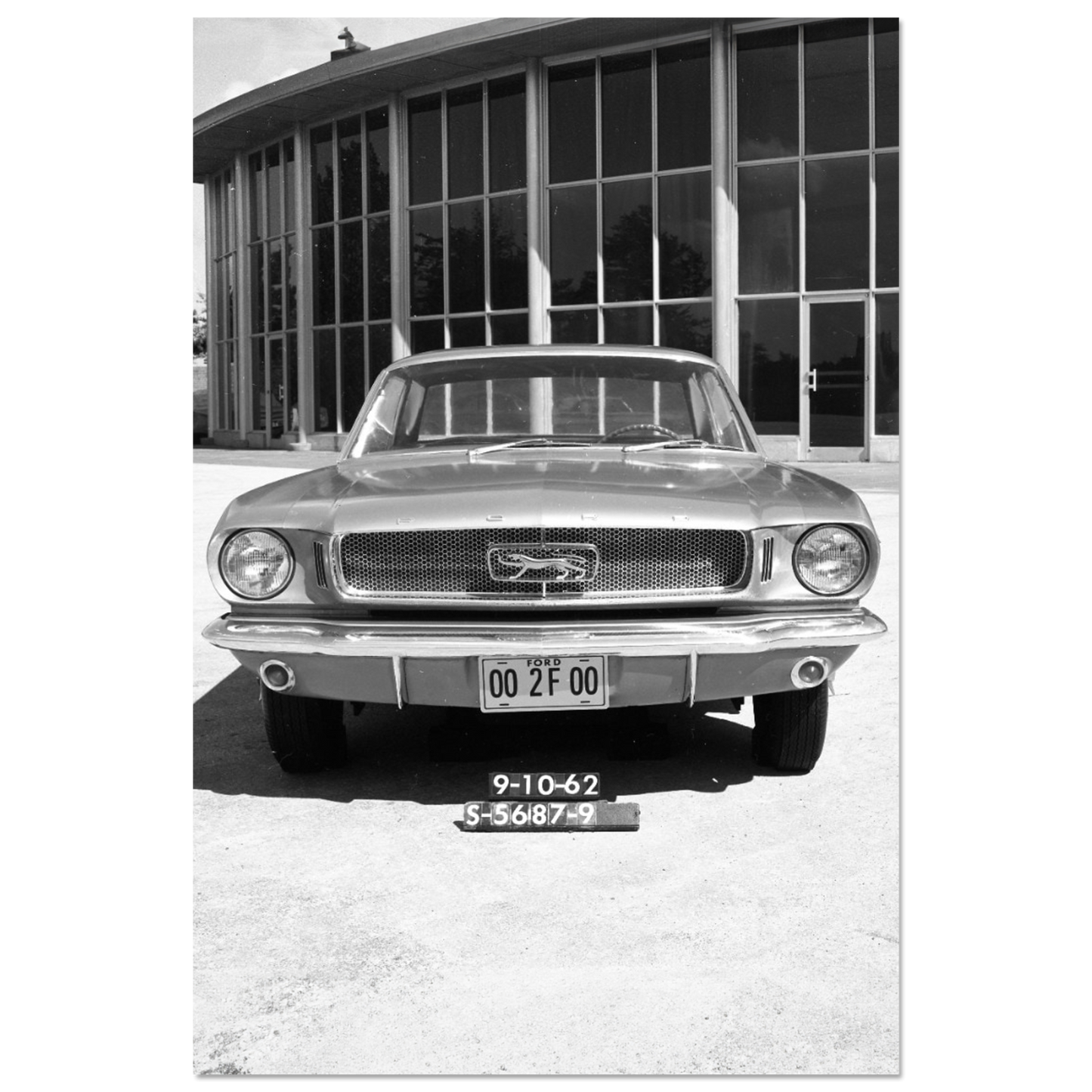 Ford Mustang 1962 BW (MUSTANG23)