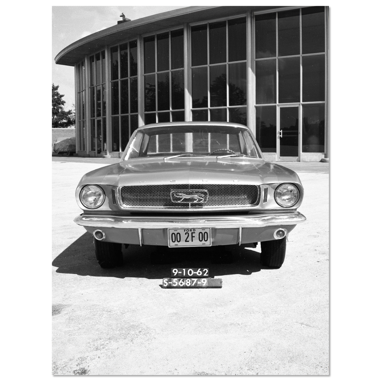 Ford Mustang 1962 BW (MUSTANG23)