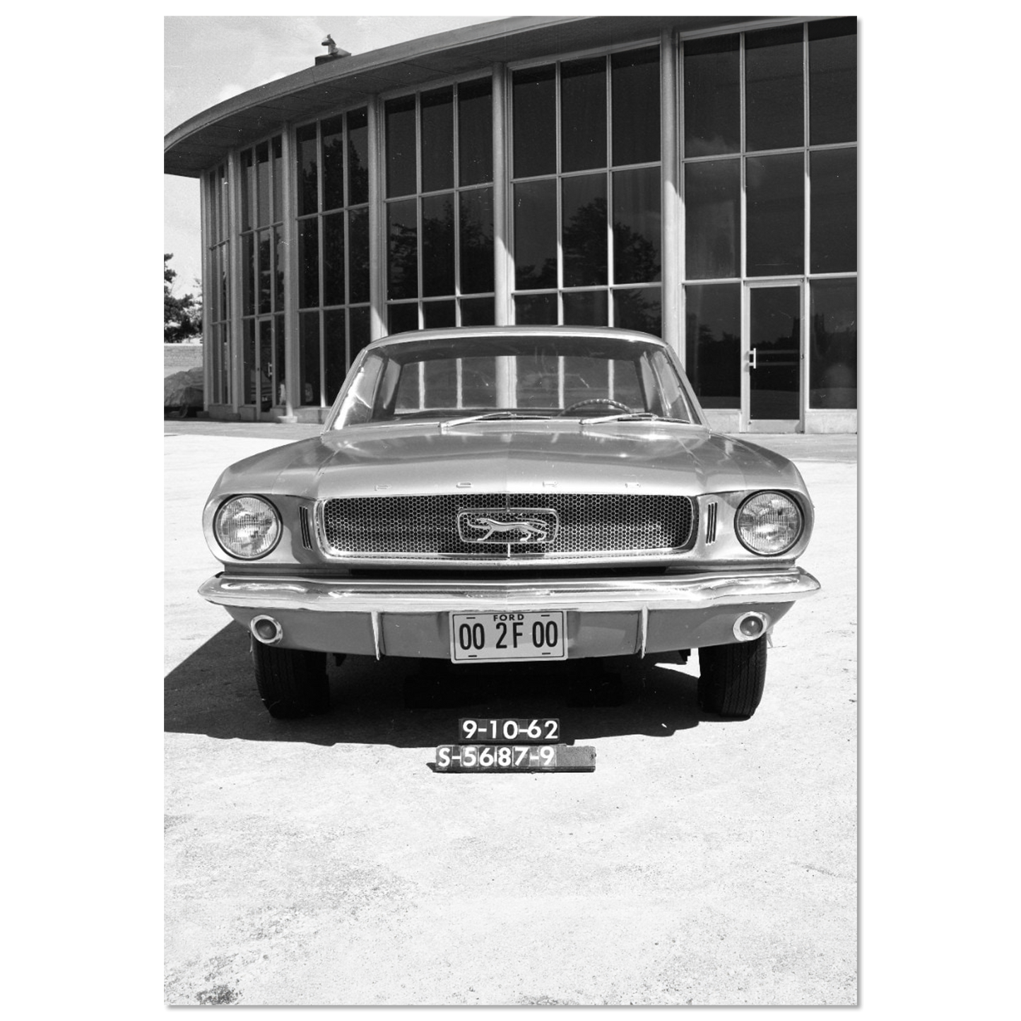 Ford Mustang 1962 BW (MUSTANG23)