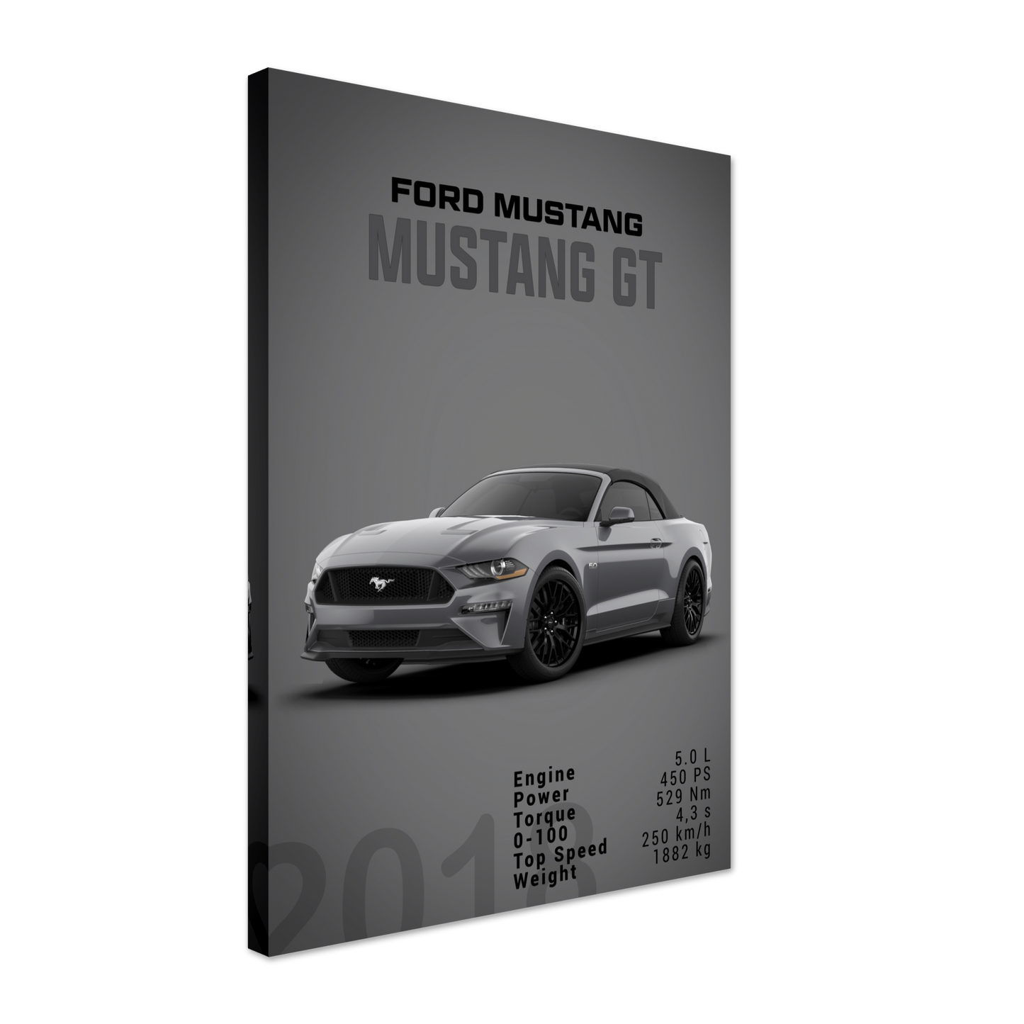 Ford Mustang 2018 Convertible (MUSTANG26D)