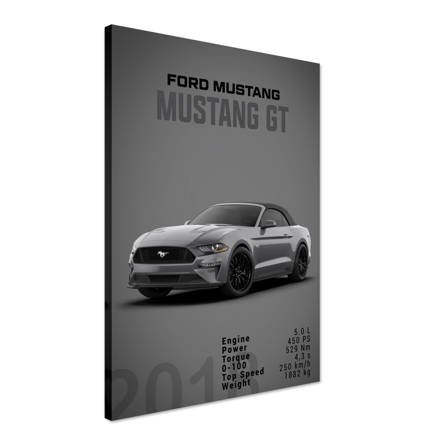 Ford Mustang 2018 Convertible (MUSTANG26D)