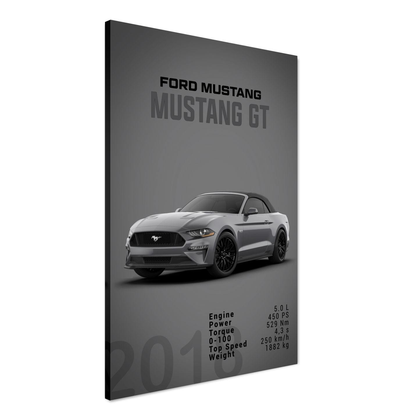 Ford Mustang 2018 Convertible (MUSTANG26D)