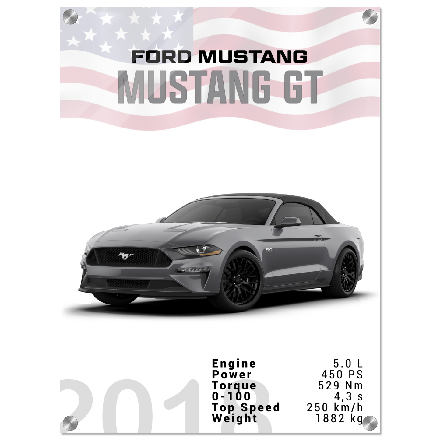 Ford Mustang 2018 Convertible (MUSTANG26)