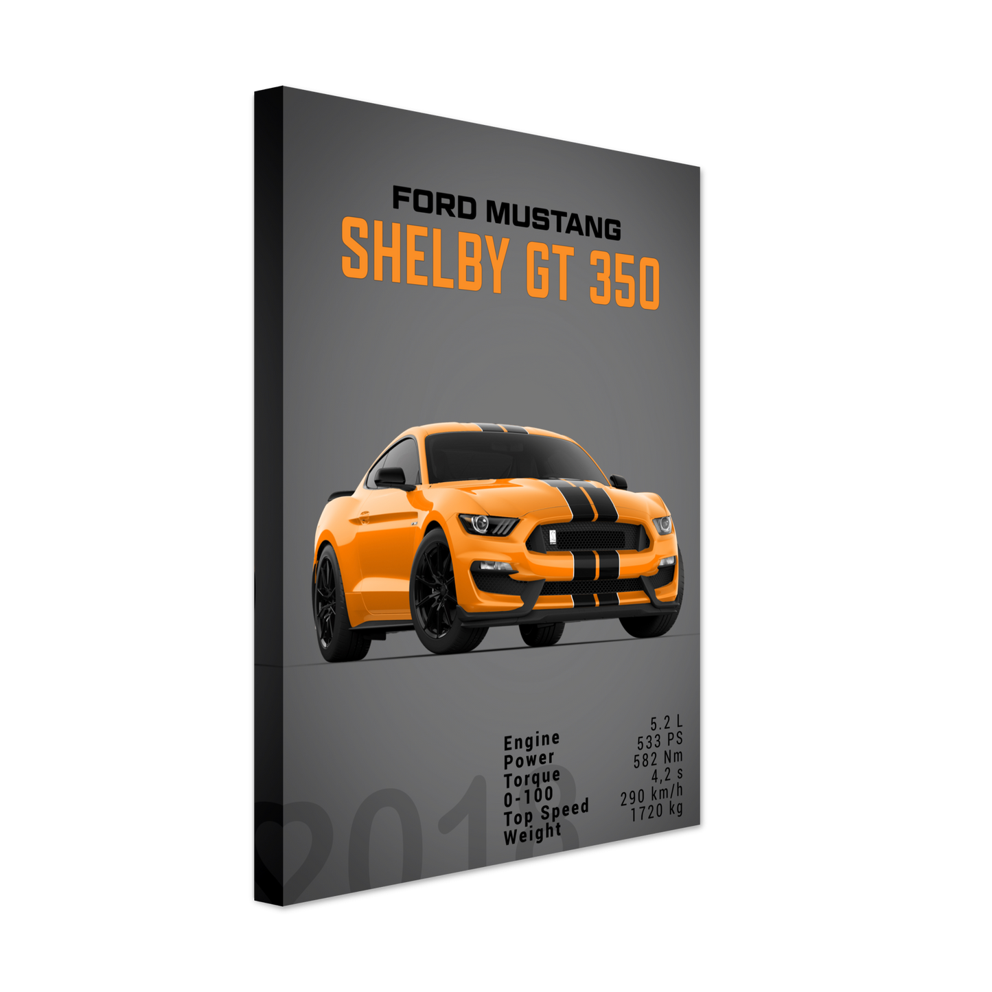 Ford Mustang 2018 Shelby GT350 S550 (MUSTANG27D)