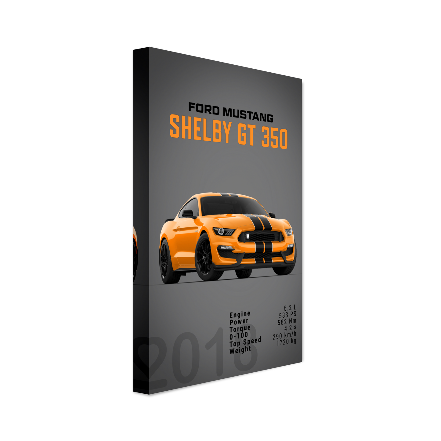 Ford Mustang 2018 Shelby GT350 S550 (MUSTANG27D)