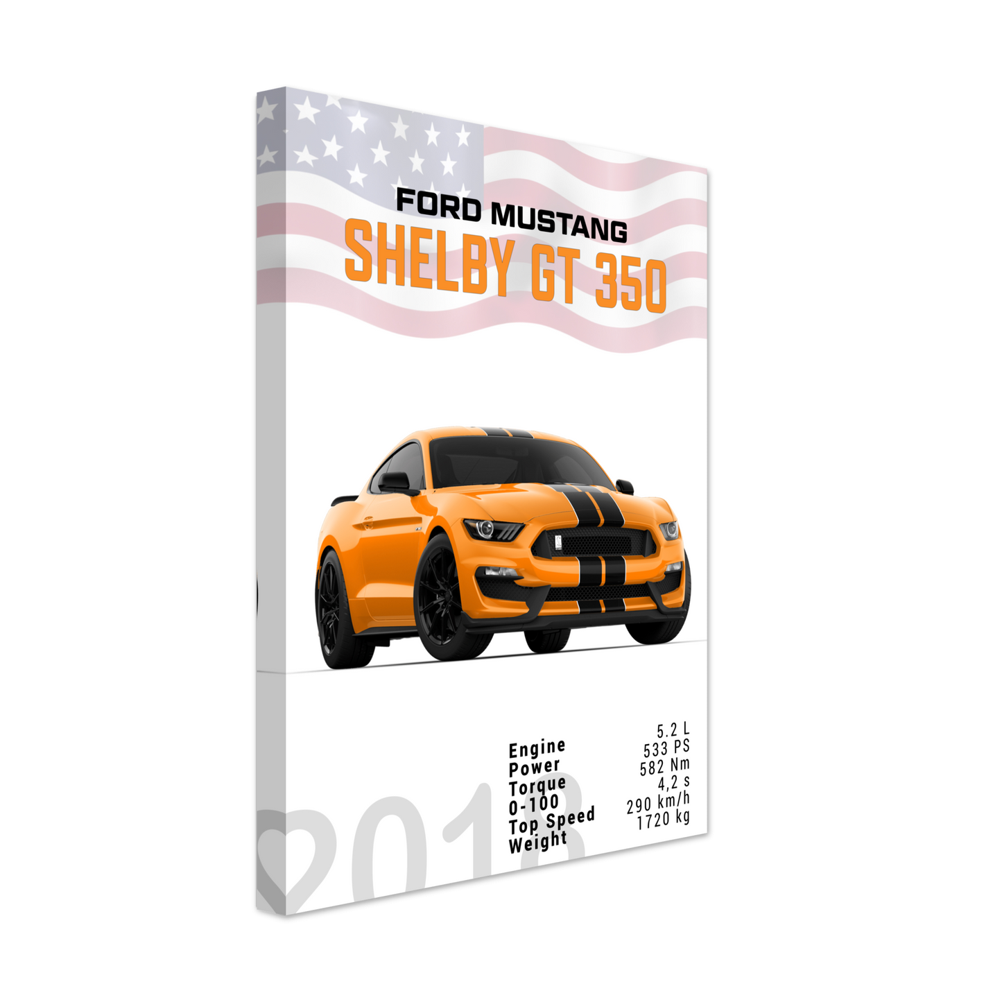 Ford Mustang 2018 Shelby GT350 S550 (MUSTANG27)