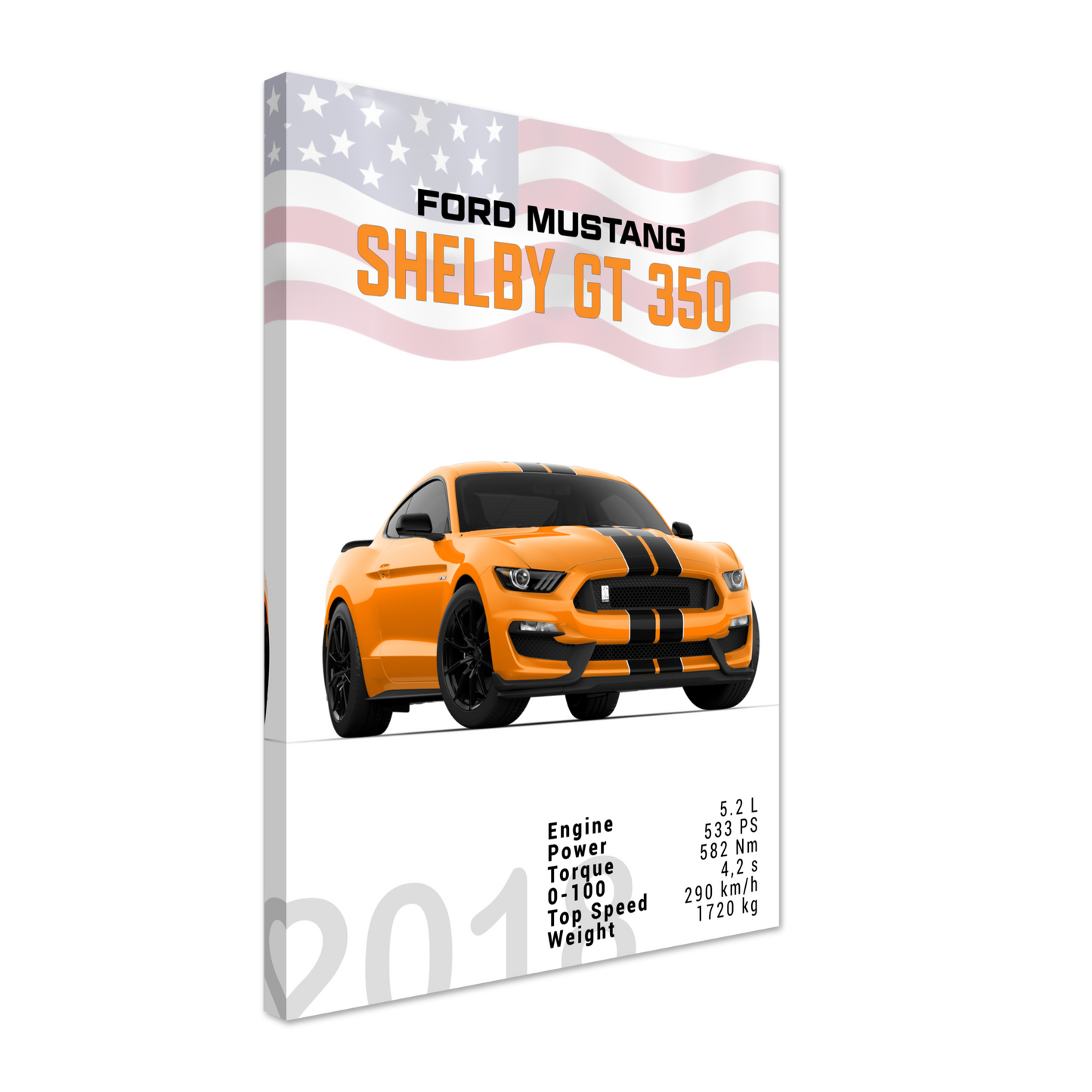 Ford Mustang 2018 Shelby GT350 S550 (MUSTANG27)