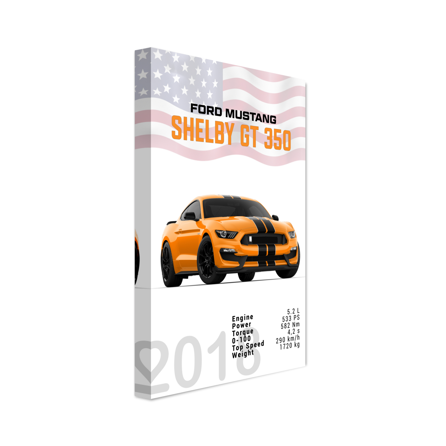 Ford Mustang 2018 Shelby GT350 S550 (MUSTANG27)
