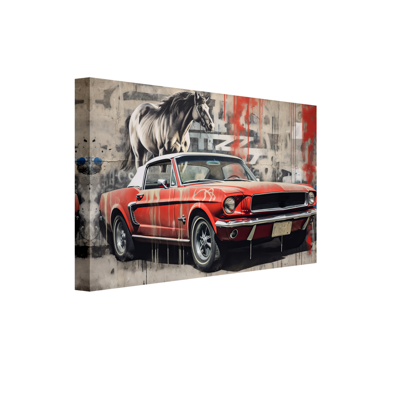 Ford Mustang 1966 Street-Art (MUSTANG28)