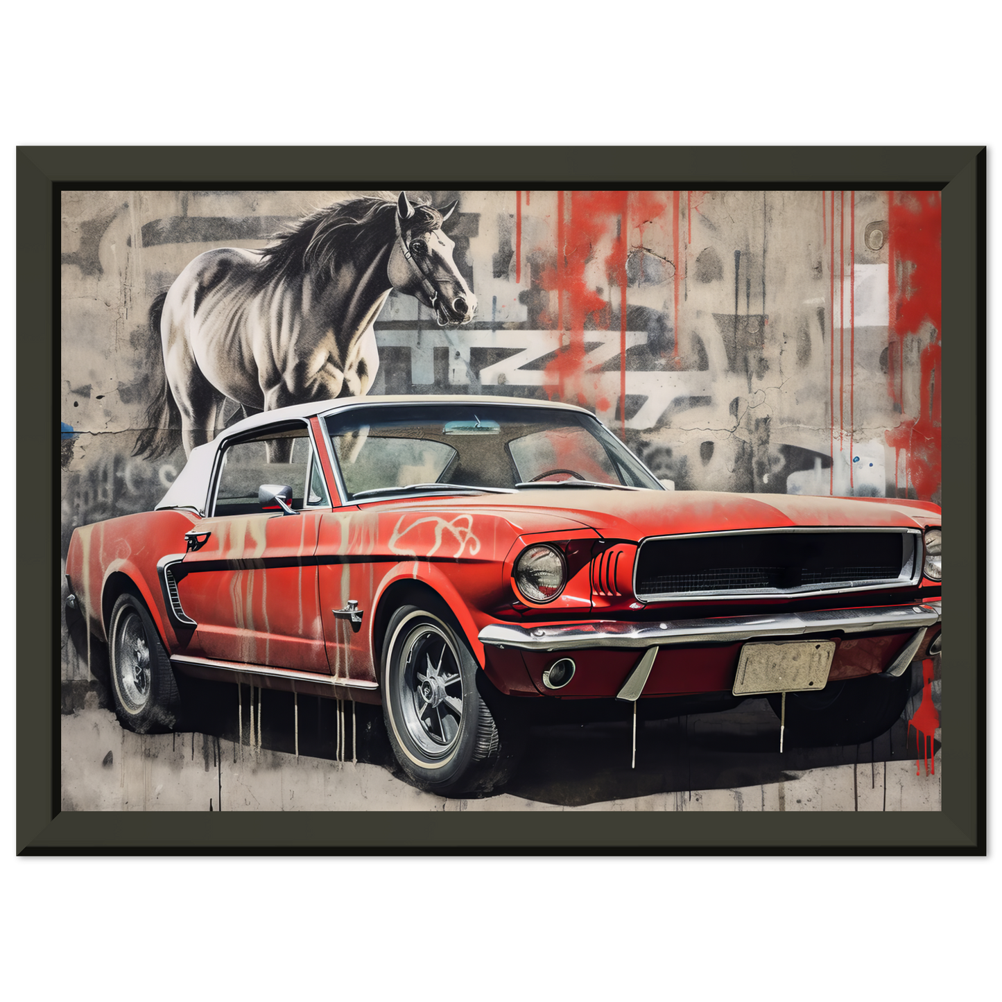 Ford Mustang 1966 Street-Art (MUSTANG28)