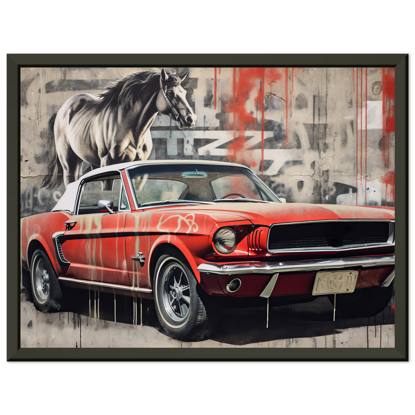 Ford Mustang 1966 Street-Art (MUSTANG28)