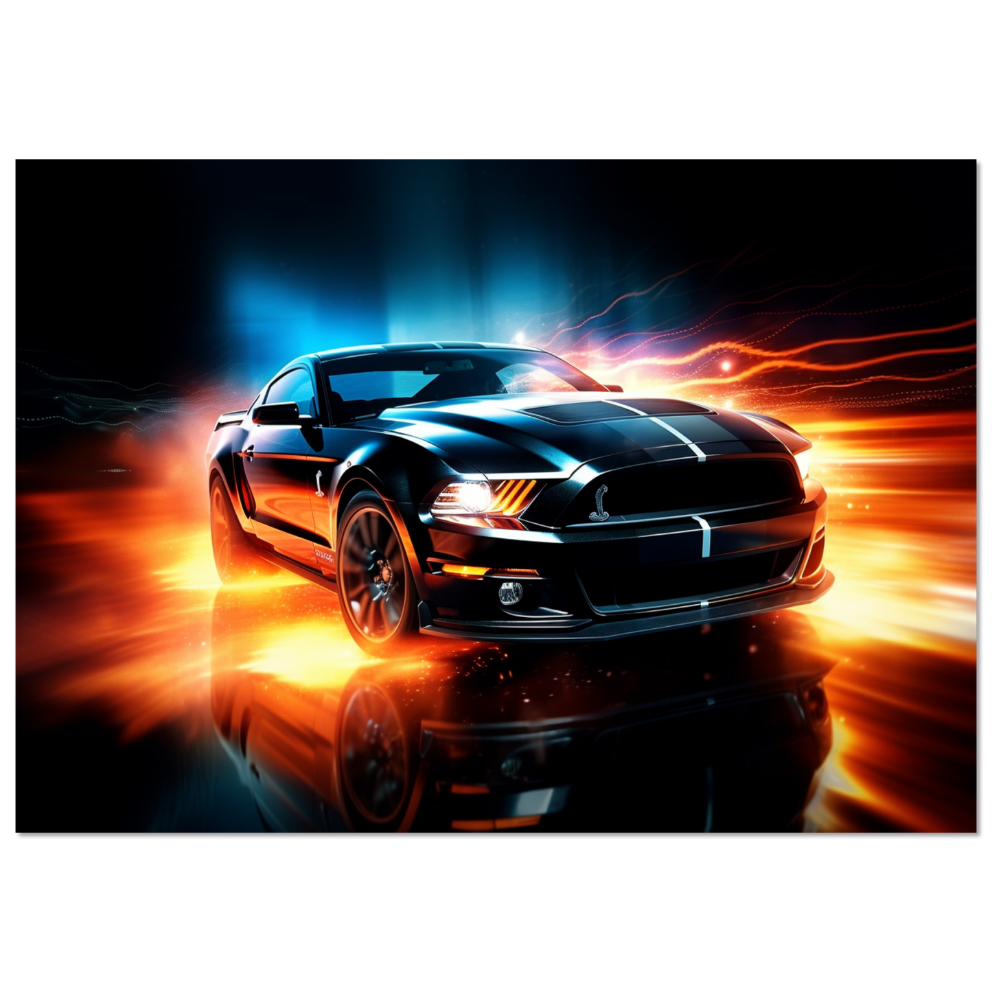 Ford Mustang 2013 Shelby GT500 S197 (MUSTANG35)