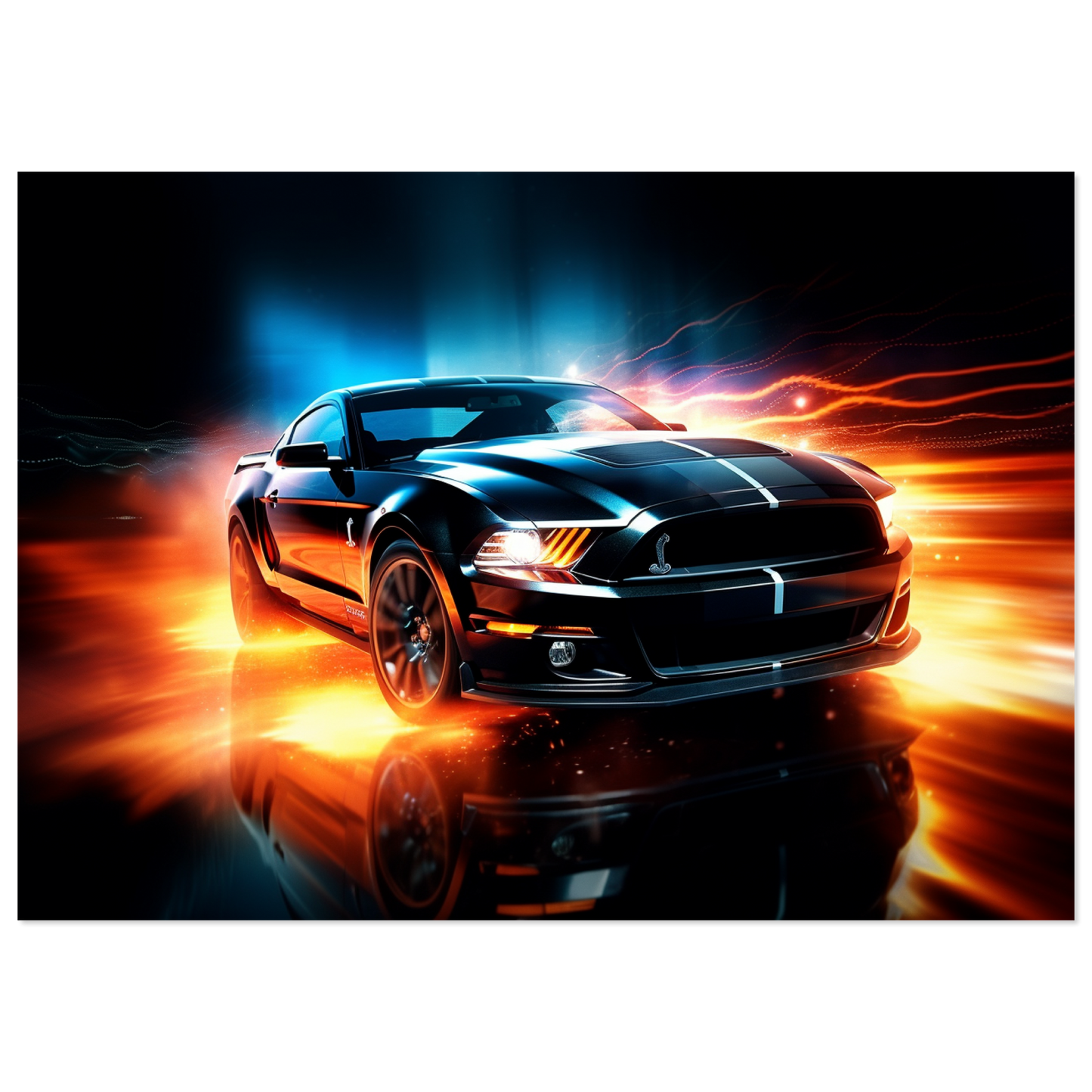 Ford Mustang 2013 Shelby GT500 S197 (MUSTANG35)