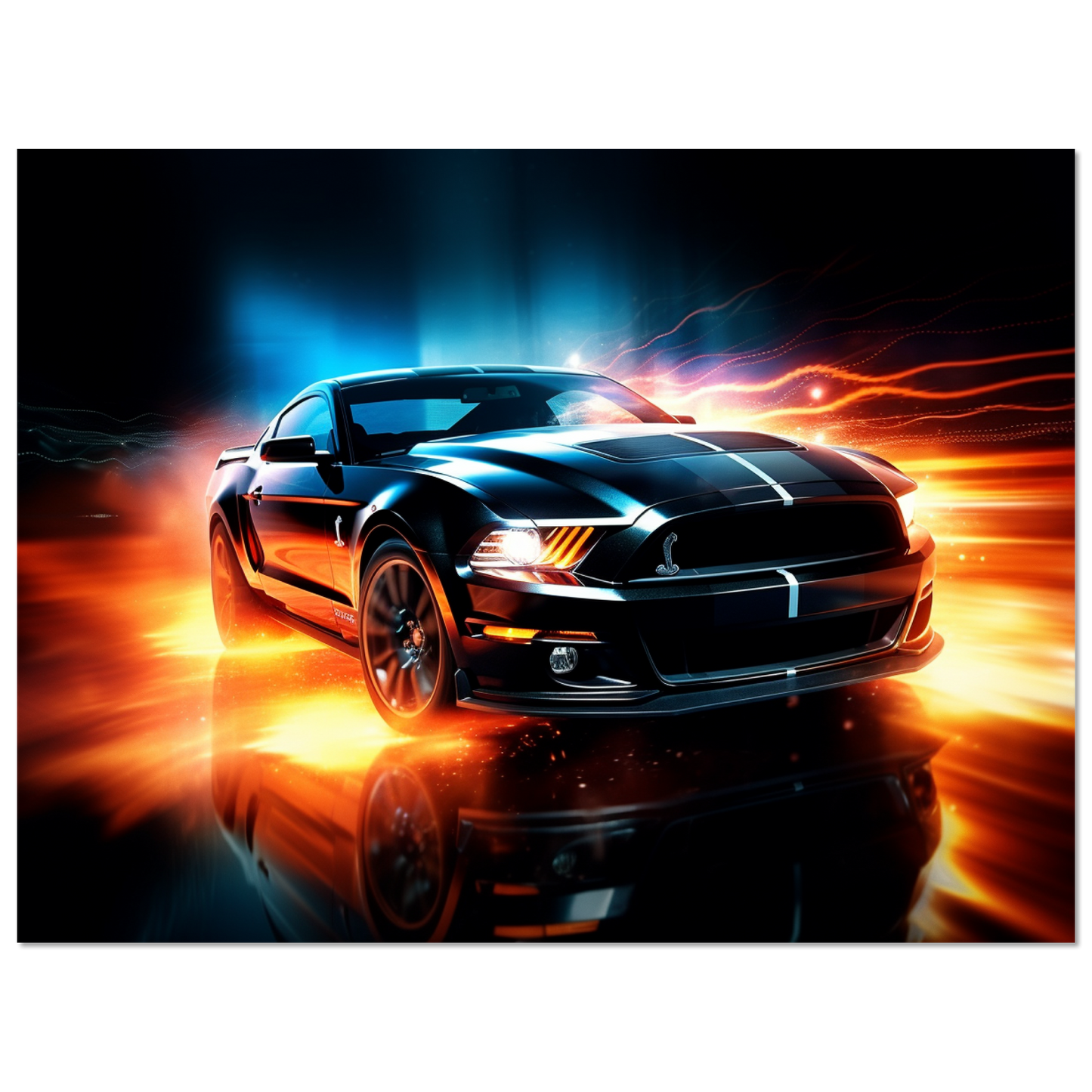 Ford Mustang 2013 Shelby GT500 S197 (MUSTANG35)