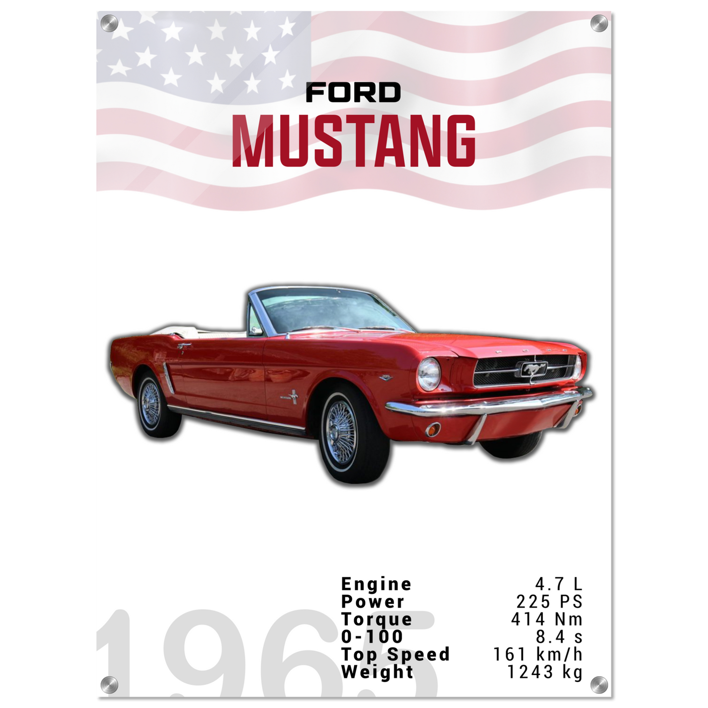 Ford Mustang 1965 Convertible (MUSTANG11)