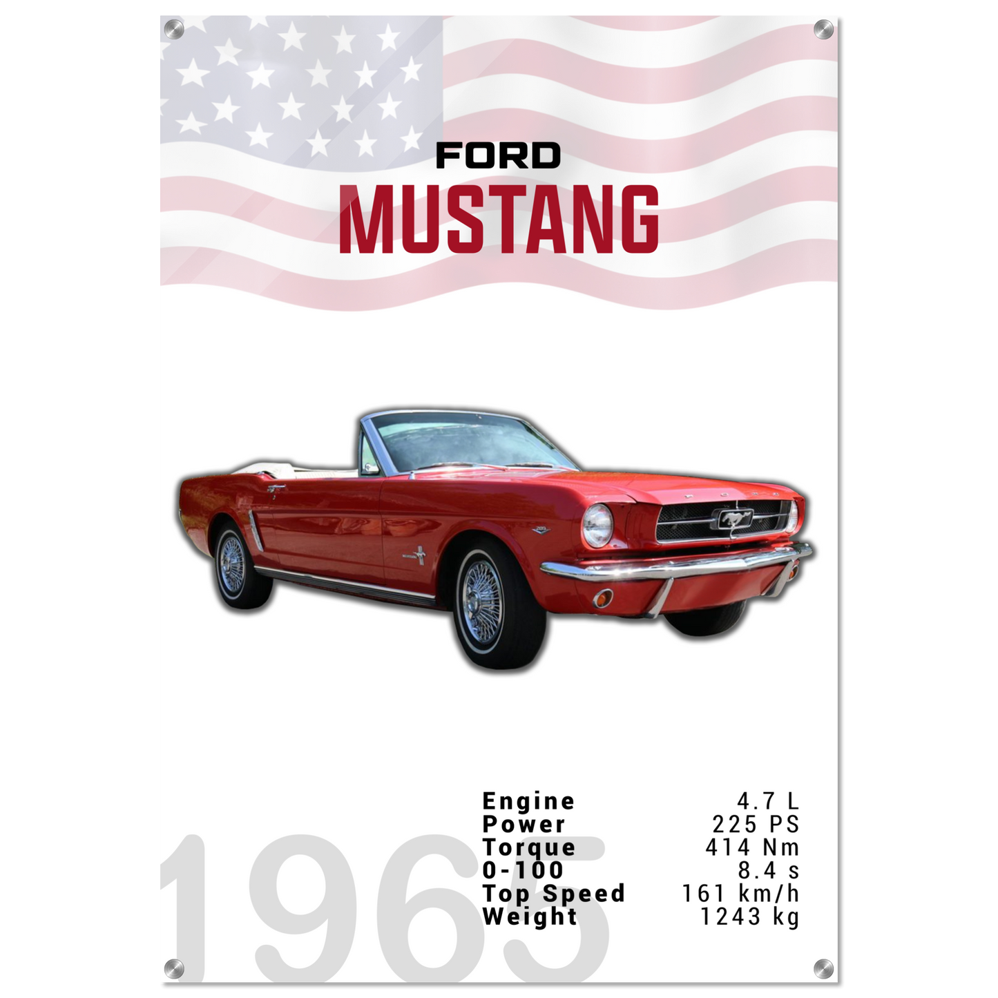 Ford Mustang 1965 Convertible (MUSTANG11)
