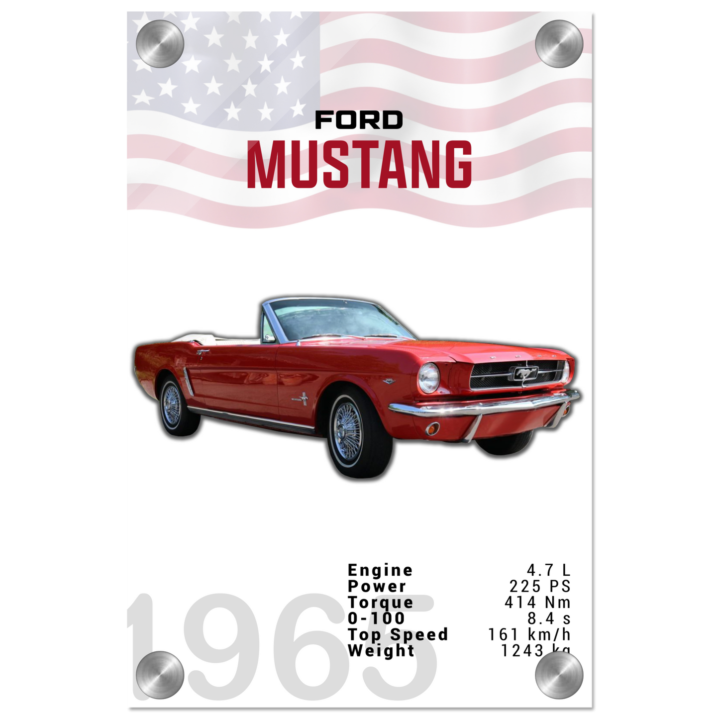 Ford Mustang 1965 Convertible (MUSTANG11)