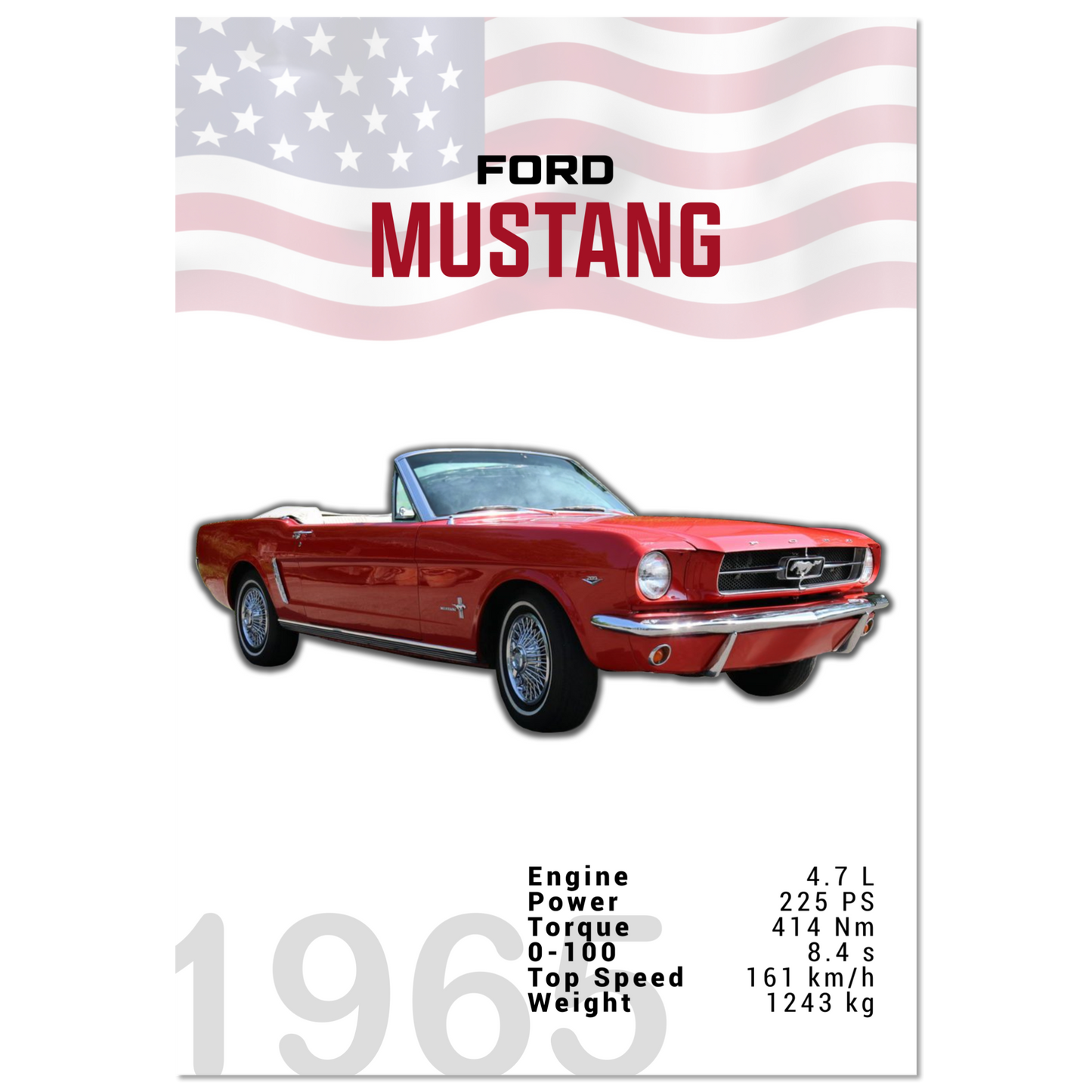 Ford Mustang 1965 Convertible (MUSTANG11)