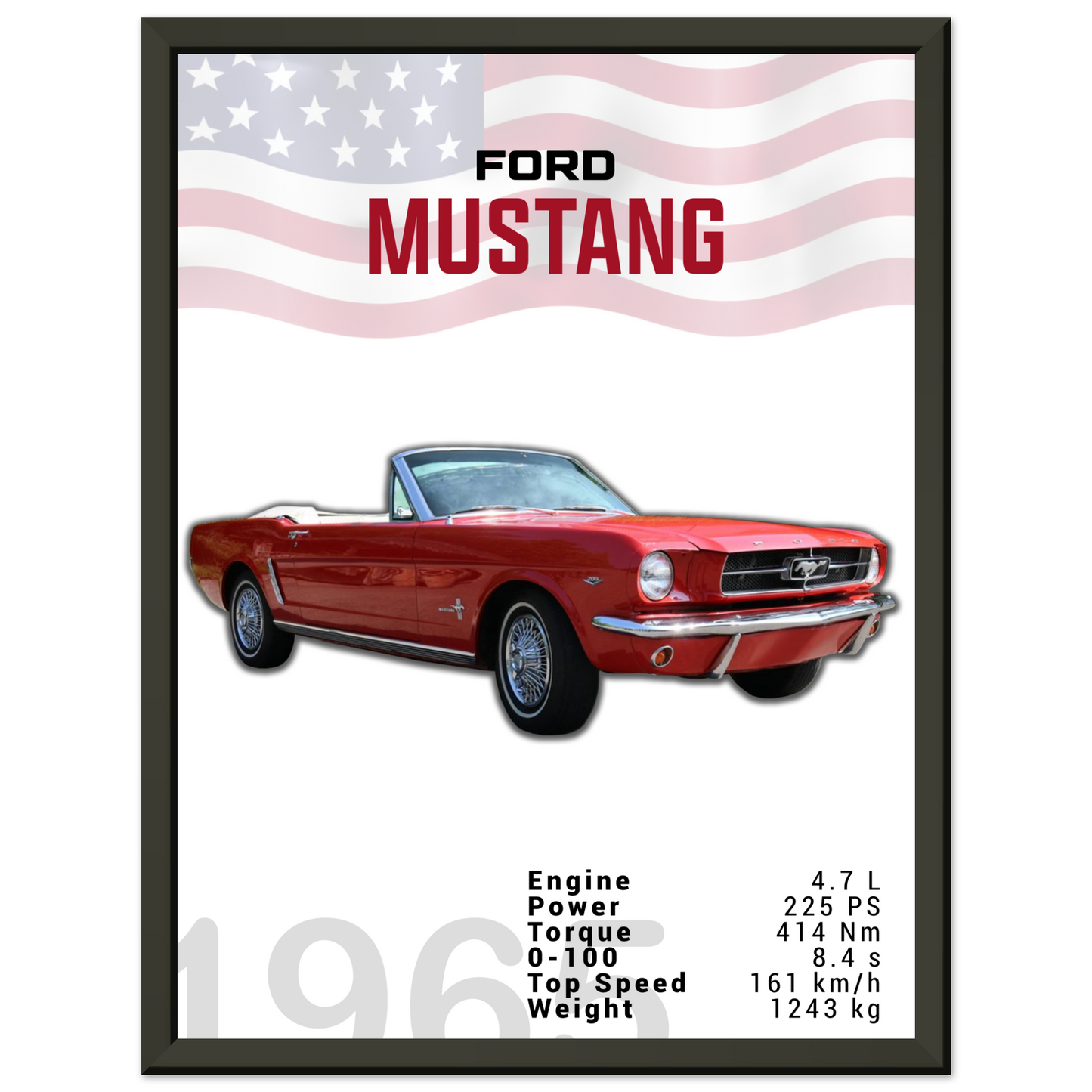 Ford Mustang 1965 Convertible (MUSTANG11)