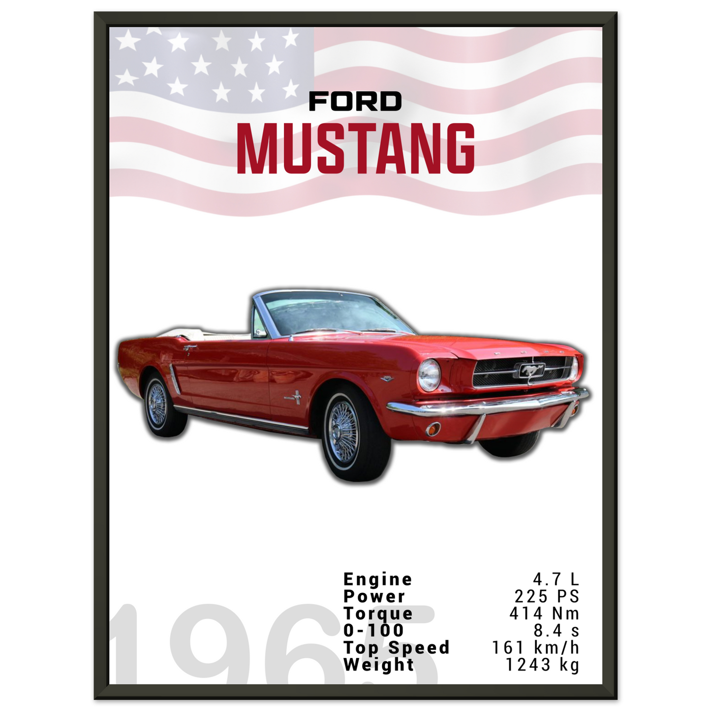 Ford Mustang 1965 Convertible (MUSTANG11)